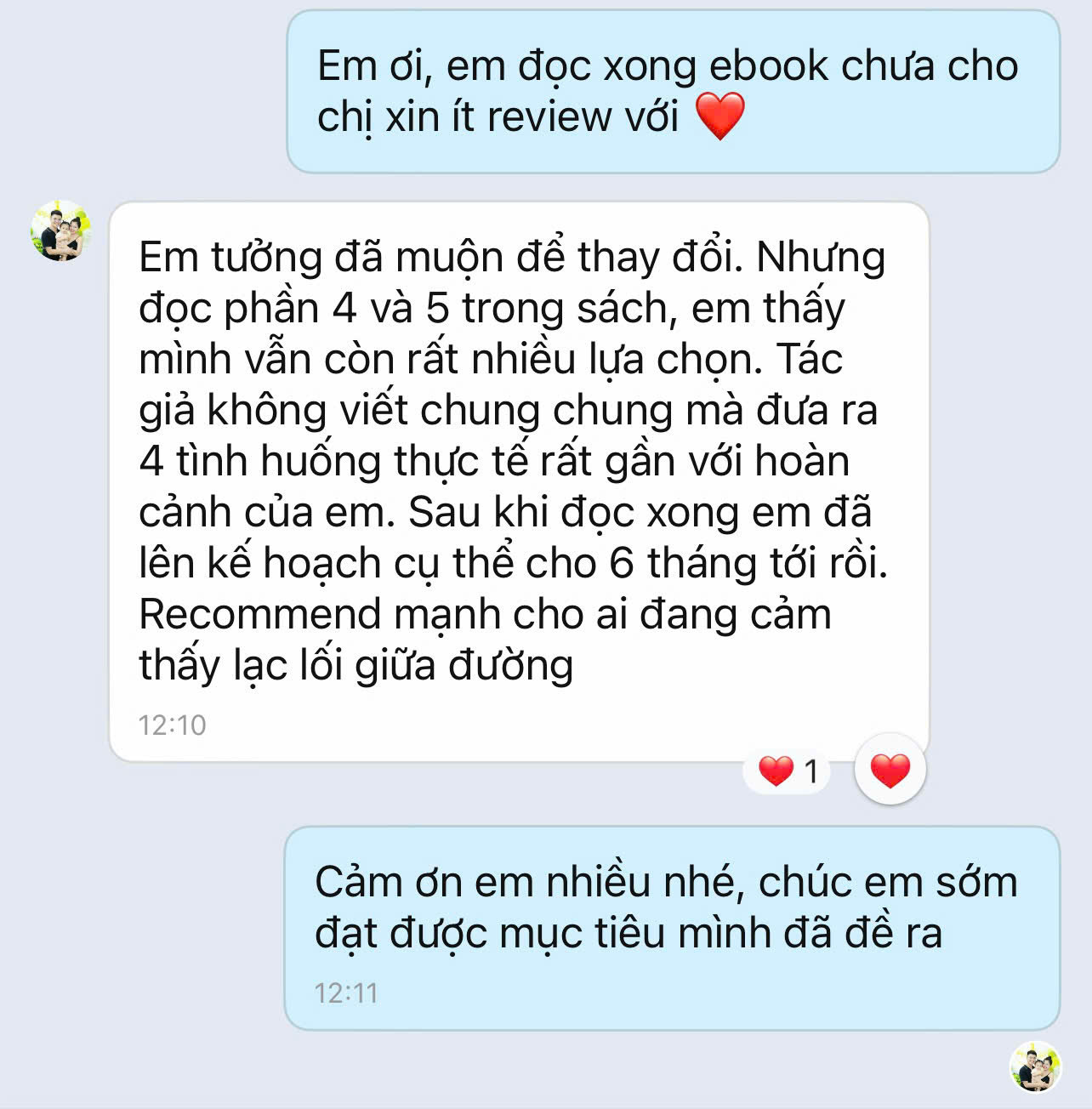 Feedback Hà Anh